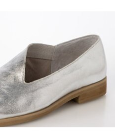 MODE ET JACOMO <D'ICI>カットラインミドルヒールシューズ