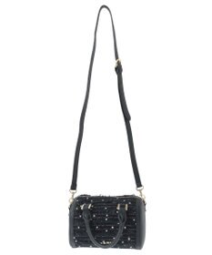 Maison de FLEUR LINTONツイード2Wayミニボストンバッグ