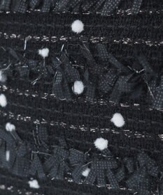 Maison de FLEUR LINTONツイード2Wayミニボストンバッグ