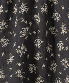 J.PRESS LADIES 【洗える】楊柳フラワープリント キュロット パンツ