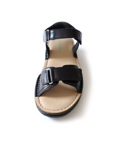 Pointer 本革 甲幅調整 超軽量マジックテープ付きサンダル