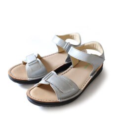 Pointer 本革 甲幅調整 超軽量マジックテープ付きサンダル