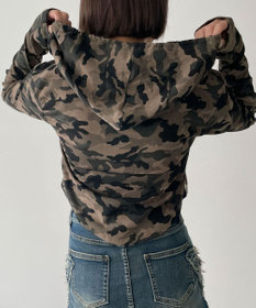 WEGO カーブヘムダブルZIPパーカー