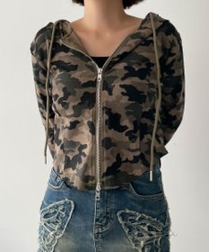 WEGO カーブヘムダブルZIPパーカー