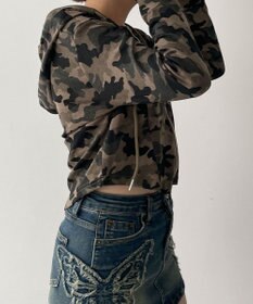 WEGO カーブヘムダブルZIPパーカー