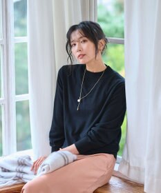 WEGO 【WEB限定/25年秋冬新作/洗濯OK/毛玉レス】ハイネックプルオーバー