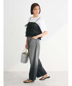 Green Parks ・ＥＬＥＮＣＡＲＥ　ＤＵＥ　２ｗａｙラメチュールフリルキャミ