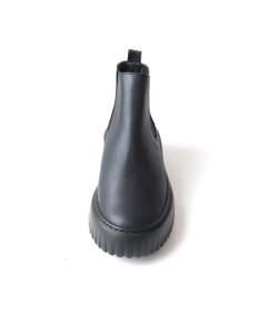 Pointer 日本製 本革厚底サイドゴアブーツ