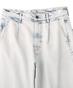 CRAFT STANDARD BOUTIQUE ハイブリーチケミカル加工デニムワイドパンツ