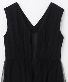 GRACE CONTINENTAL チュールドレープドレス