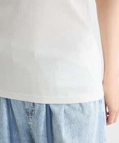 Green Parks カップ付ラメリブベアトップ