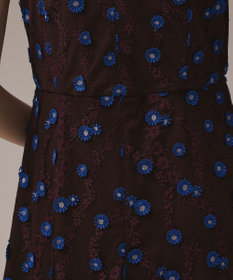 GRACE CONTINENTAL バイカラーレースワンピース