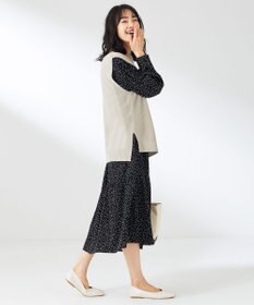 ANY 【セットアイテム】ニットベスト×ワンピース SET