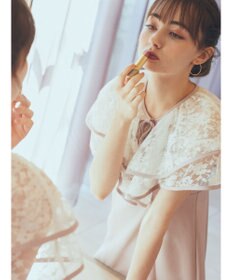 earth music&ecology ＳＥＴ２点レースボレロ＋キャミワンピース