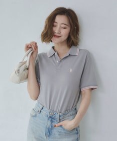 WEGO 【26年春夏新カラー登場/ユニセックス着用ITEM/SMLサイズ展開】U.S. POLO ASSN.別注ラインポロシャツ