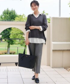 Tiaclasse L シャツドッキングニット