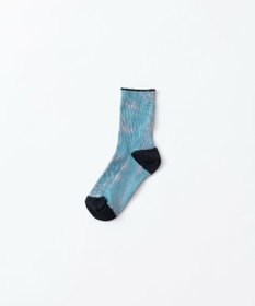 TRICOTE MOIRE LINK SOCKS／モアレリンクソックス