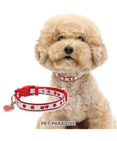 PET PARADISE ペットパラダイス 苺チャーム付き首輪 ＳＳ