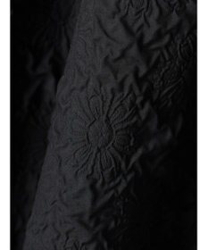 Green Parks ・ｆｕｒｒｙ　ｒａｔｅエンボスサイドタックフレアスカート