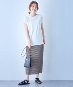 ANY 【汗ジミ防止加工】シルケットスムースノースリーブプルオーバー