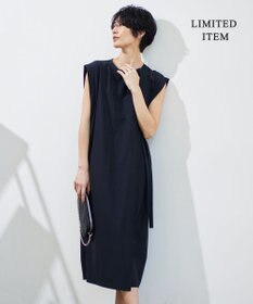 ICB 【接触冷感・UVカット・速乾・洗える】マットスキューバ ストレートワンピース