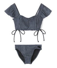 San-ai Resort（三愛水着楽園） ショルダーフリルノンワイヤービキニ 9M 　【San-ai Resort（サンアイリゾート）】