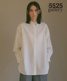 23区 【23区 | 5525gallery】コットンタイプライター オーバーシルエット シャツ