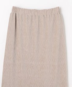 ANY L 【ウエストゴム】シュリンクベロアスカート