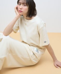 AMERICAN HOLIC DISCUS パウダーブリーチ加工Tシャツ