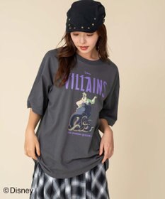 WEGO 【ユニセックス着用ITEM/SMLサイズ展開】VILLAINSグラフィックT（S）