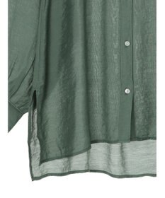 Green Parks レギュラー前後差シアーシャツ