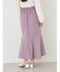 earth music&ecology アシメラッフルヘムスカート