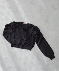 Maison de FLEUR ローズニットカーディガン