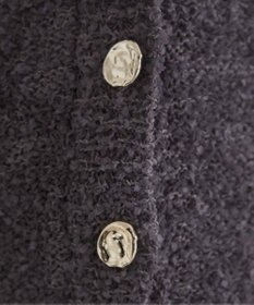 WEGO 【ANGIE VINTAGE】リボンヤーンVネックニットカーディガン