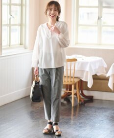 ANY SIS 【美人百花7月号掲載】クラッシィウエッジゴム サンダル