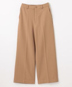 ANY L 【洗濯機可/ストレッチ/ウエストゴム/裏起毛】マルチファンクションストレッチワイドパンツ