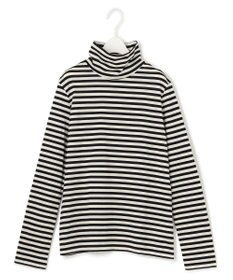 ICB L 【洗える】 シンプルジャージー ハイネックプルオーバー