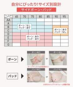 Wing 【ナチュラルアップブラ】 AA~Gカップ展開 ふっくら自然なまるみでバストアップ KB2060 ウイング／ワコール