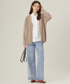 自由区 フォックスウール カーディガン