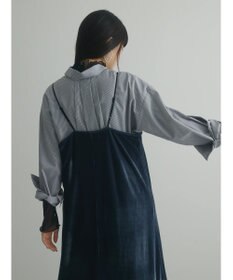 Green Parks armonia．ベロアキャミワンピース