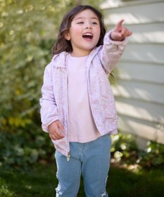 ANY KIDS チュールフリル 長袖Tシャツ