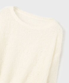 GRACE CONTINENTAL フィルムヤーンニットトップ