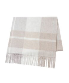 MOONBAT FURLA ウールブロックチェックラメストール/幅50cm