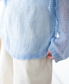 WEGO モヘアライクニットプルオーバー