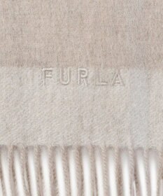 MOONBAT FURLA ウールブロックチェックラメストール/幅50cm