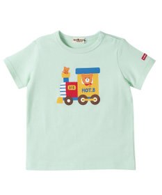 MIKI HOUSE HOT BISCUITS 【80-120cm】プリント 半袖Tシャツ
