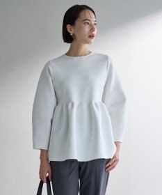 UNFILO 【VERY×UNFILOコラボ】2WAY ペプラムカーディガン