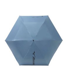 MOONBAT 【WEB限定】MIZUNO  (ミズノ)  BIGロゴ 無地 日傘 折りたたみ傘 パラソル 晴雨兼用 軽量 一級遮光 遮熱効果 遮光率100% UV遮蔽100%
