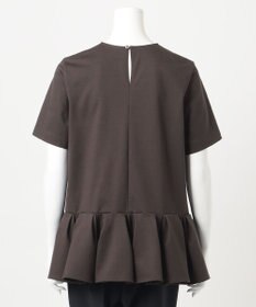 23区 L 【R(アール)】プレミアムコットンジャージー ペプラムカットソー