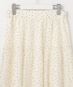 Feroux ドットティアード スカート